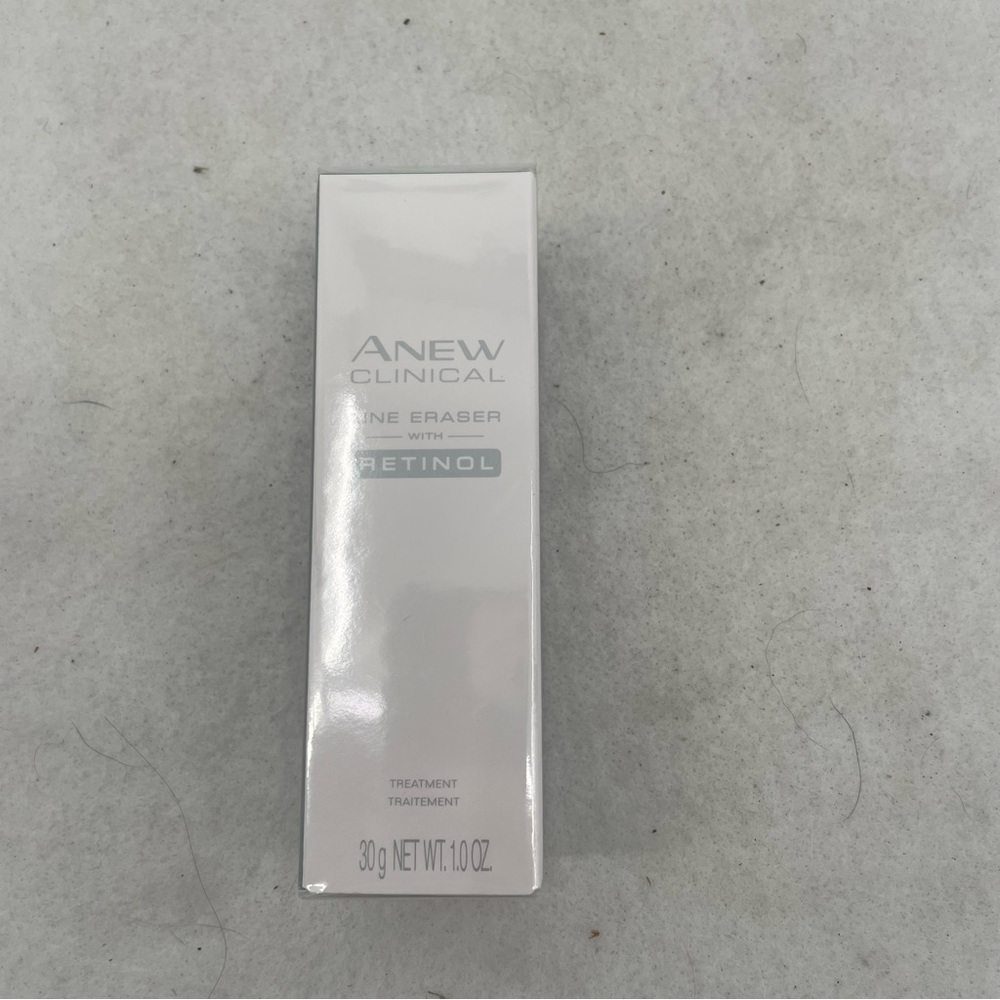 AVON ANEW CLINICAL Line Eraser w/Retinol cream Treatment NEW in box sealed 1 oz